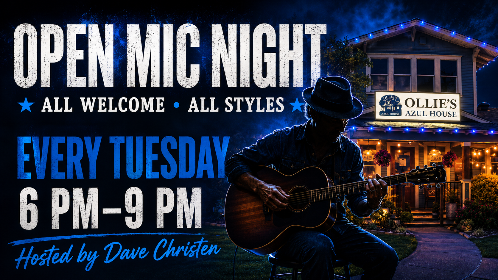 Tuesday Open Mic Night